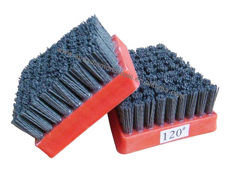 High Grade Reinforced Silicon Carbide Brush For Leather Effection