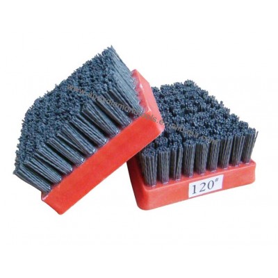 High Grade Reinforced Silicon Carbide Brush For Leather Effection