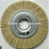 tungsten carbide angle grinding edge radiusing wheel brush